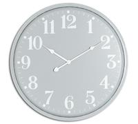 Hill Interiors Ashmount Wall Clock - Grey - One Size - Grey - 100% Mixed