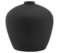 Hill Interiors Astral Matte Vase Black (38Cm X 39Cm X 39Cm)
