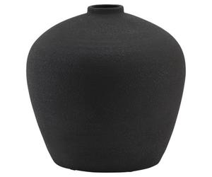 Hill Interiors Astral Vase - Ceramic - L39 X W39 X H38 Cm - Matt Black