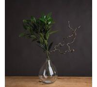 Hill Interiors Bay Leaf Spray Faux Plant Single