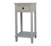 Hill Interiors Belmont Collection 1 Bedside Table White (One Size)