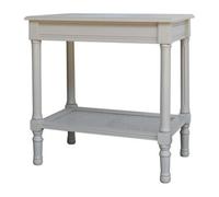 Hill Interiors Belmont Rattan Collection Table White (One Size)