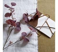 Hill Interiors Berried Eucalyiptus Stem - Plastic - L38 X W38 X H109 Cm - Burgundy