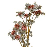 Hill Interiors Berry Artificial Flower Spray in Pink Hill Interiors Pink