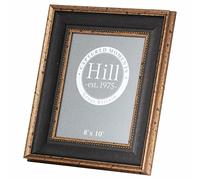Hill Interiors Black and Antique Gold Beaded 8X10 Photo Frame, Mixed, 0 x 0 x 0.87cm