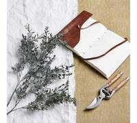 Hill Interiors Blackened Grass Spray Stem - Plastic - L20 X W20 X H75 Cm - Black