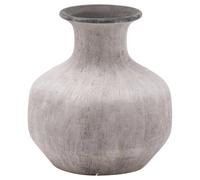 Hill Interiors Bloomville Squat Vase In Stone Stone One Size