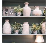 Hill Interiors Bloomville Stone Urn Vase Stone