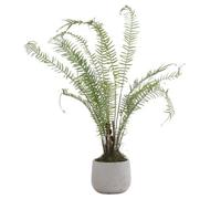 Hill Interiors Boston Fern Artificial Plant Green/white (67Cm X 60Cm X 60Cm)