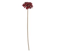Hill Interiors Burgundy Gerbera Stem Artificial Flower - Plastic - L11 X W11 X H53 Cm - Burgundy