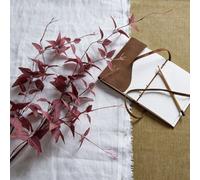 Hill Interiors Burgundy Ornamental Leaf Faux Plant