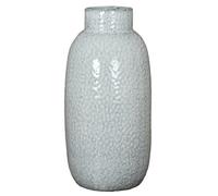 Hill Interiors Cairn Dimple Large Vase - Ceramic - L18 X W18 X H37 Cm - White