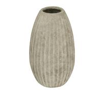 Hill Interiors Catania Olpe Vase - Light Grey - 36cm x 21cm x 21cm - Light Grey - 100% Mixed