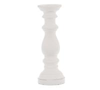 Hill Interiors Ceramic Column Candle HolderOne Size White HI4673