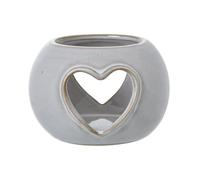 Hill Interiors Ceramic Round Tealight Holder (One Size) (White)