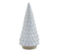 Ceramic Spruce Tree Dration Hill Interiors White One Size