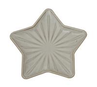 Hill Interiors Ceramic Star Christmas Dish 1cm x 12cm x 13cm in White | Size: 1 cm x 12 cm x 13 cm Hill Interiors White 1 cm x 12 cm x 13 cm