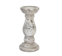 Hill Interiors Ceramic Stone Effect Candle HolderOne Size Stone HI4769
