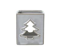 Hill Interiors Ceramic Tree Cut-Out Tealight Holder - White - White - One Size
