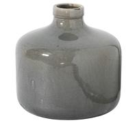 Hill Interiors Ceramic Vase - Grey - 23cm x 23cm x 23cm - Grey