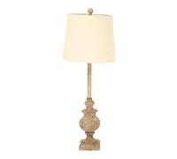 Hill Interiors Chiaro Candlestick Table Lamp in Brown Hill Interiors Brown