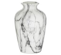 Hill Interiors Chours Marble Vase In White White