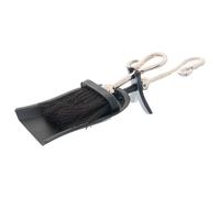 Hill Interiors Chrome Crook Handle Hearth Tidy9cm x 14cm x 38cm Silver/Black HI