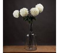 Hill Interiors Chrysanthemum White Faux Plant Large