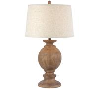 Hill Interiors Clarion Table Lamp (UK Plug) in Brown Hill Interiors Brown