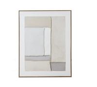 Hill Interiors Contempo Beta Framed Painting On Canvas - Wood - L3 X W75 X H95 Cm - Brown