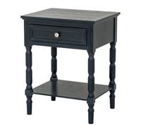 Hill Interiors Contour Collection 1 Drawer Side Table