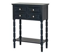 Hill Interiors Contour Collection 4 Drawer Side Table