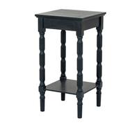 Hill Interiors Contour Collection Round Side Table With Refined Finish