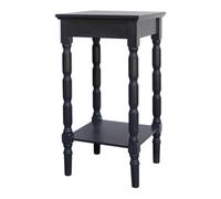 Hill Interiors Contour Collection Side Table Black (One Size)