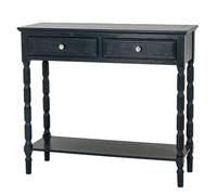 Hill Interiors Contour Modern Storage Console Table