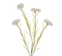 Hill Interiors Cornflower Artificial Plant White (One Size)