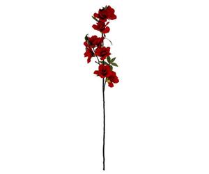 Hill Interiors Crimson Bloom Large Spray Artificial Flower - Plastic - L11 X W11 X H92 Cm - Red