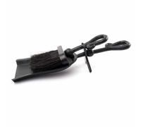 Hill Interiors Crook Handled Hearth Tidy - Metal - L13 X W38 X H9 Cm - Black