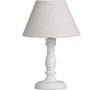 Hill Interiors Cyrene Table Lamp (UK Plug) in Medium Beige Hill Interiors Medium Beige