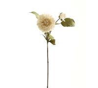 Hill Interiors Dahlia Artificial Flower in White Hill Interiors White