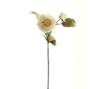 Hill Interiors Dahlia Artificial Flower White/green (One Size)