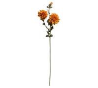 Hill Interiors Dahlia Spray Artificial Flower - L31 X W31 X H115 Cm - Orange