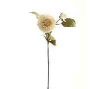 Hill Interiors Dahlia White Stem Faux Plant