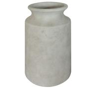 Hill Interiors Darcy Urn Vase - Stone - 31cm x 19cm x 19cm - Stone - 100% Mixed