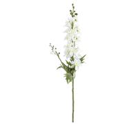 Hill Interiors Delphinium Artificial Plant - White/Green - One Size - White/Green - 100% Mixed