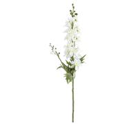 Hill Interiors Delphinium Artificial Plant - White/Green - One Size - White/Green
