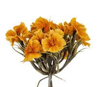 Hill Interiors Dianthus Artificial Flower Spray Yellow (One Size)