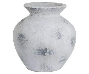 Hill Interiors Downton Large Antique White Vase