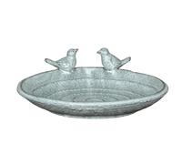 Hill Interiors Eira Bird BathOne Size White HI5406