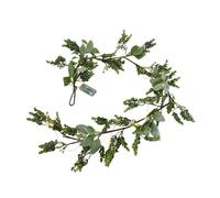 Hill Interiors Eucalyptus & Lambs Ear Winter Artificial Garland - Green - 153cm - Green